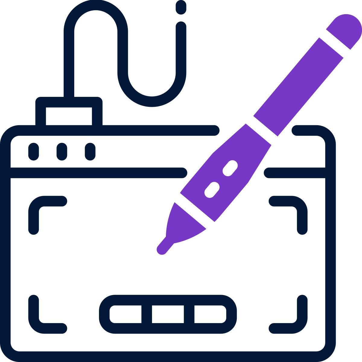 drawing tablet icon