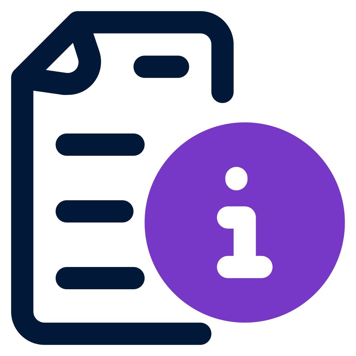 file info icon