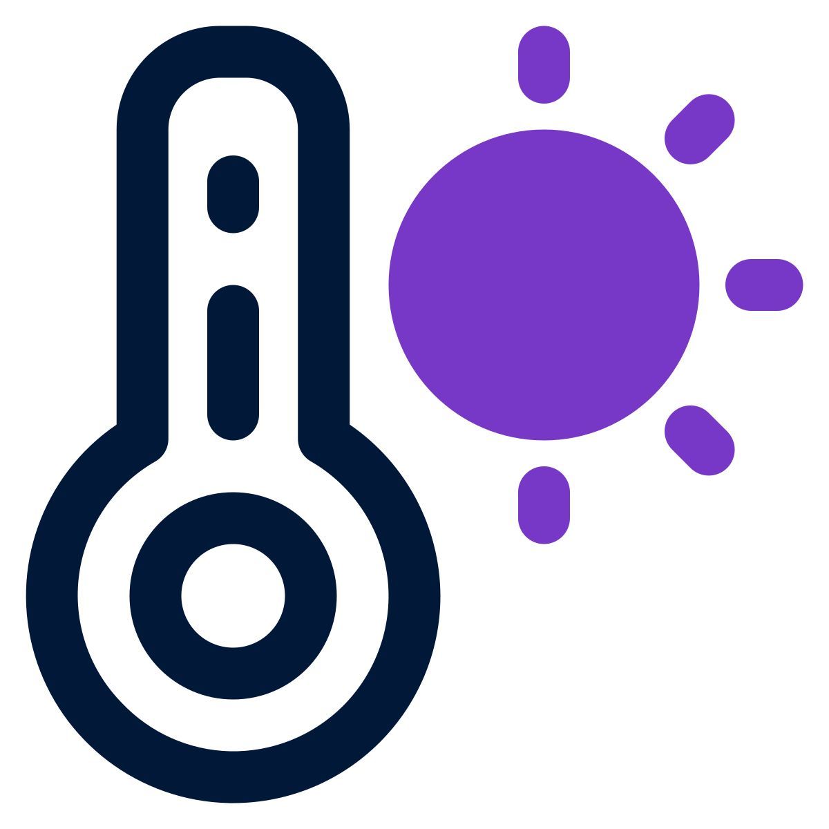hot temperature icon