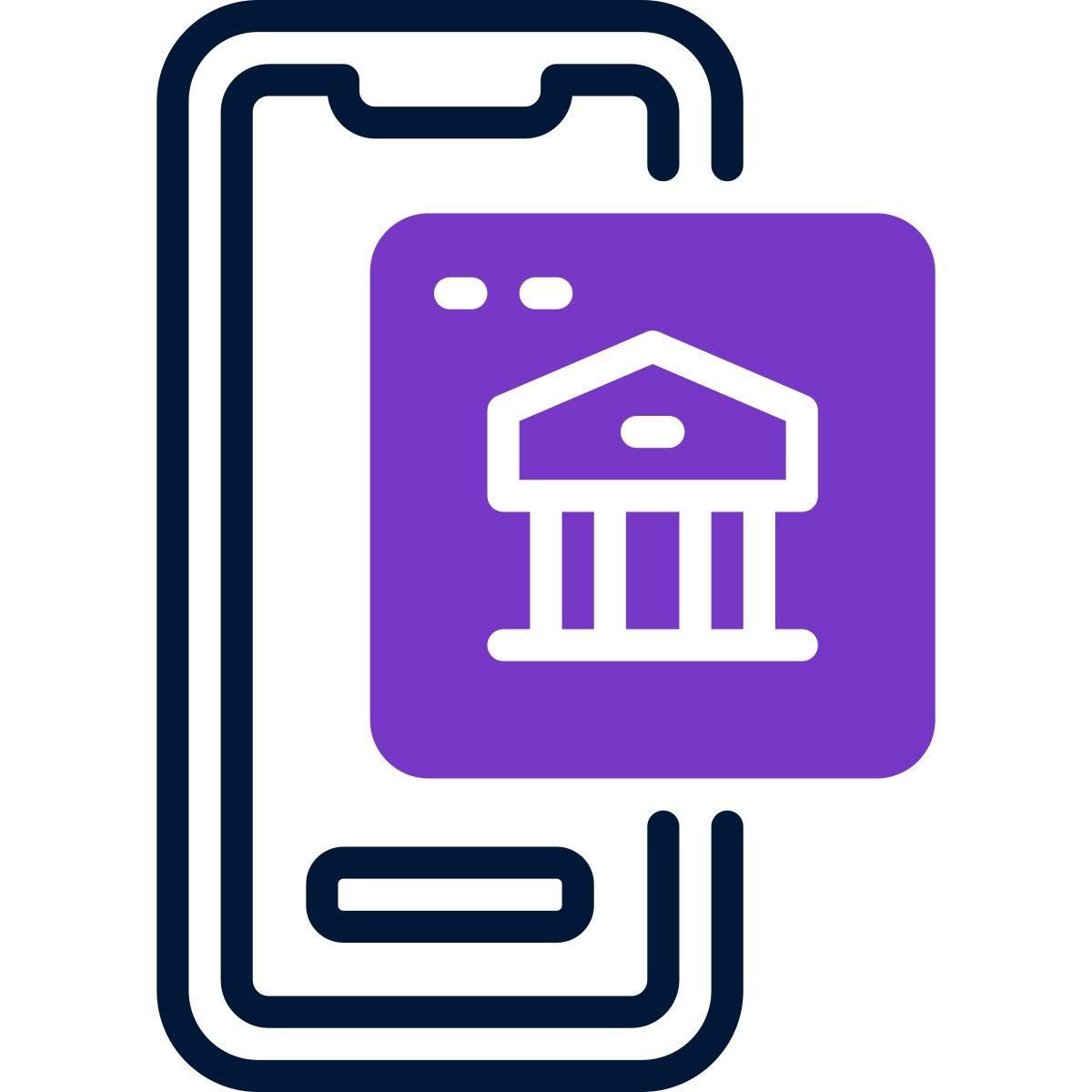 mobile banking icon