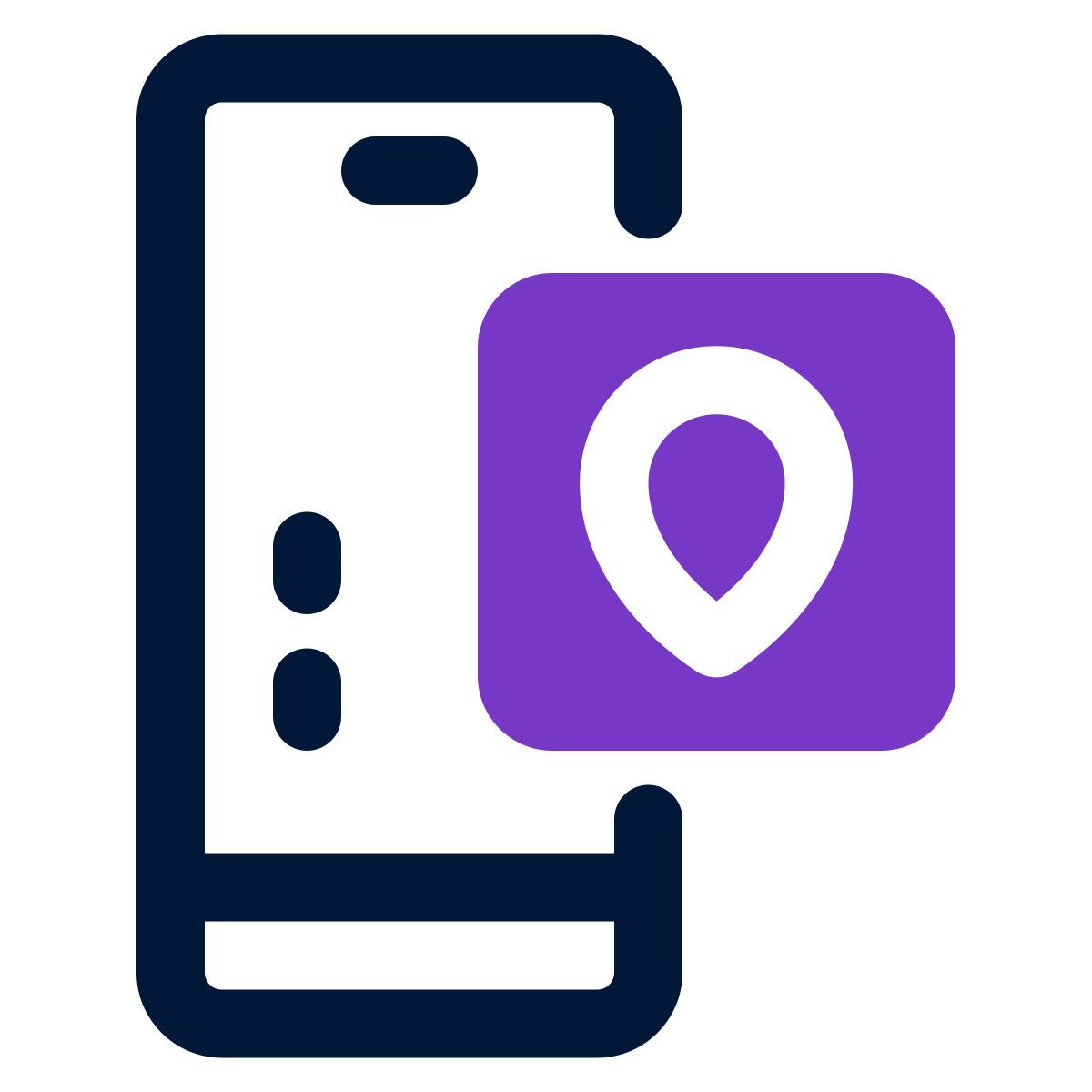 mobile gps icon