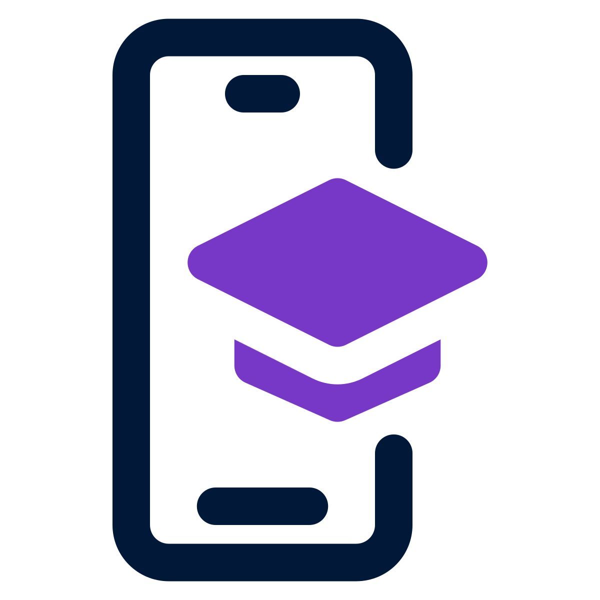 mobile learning icon