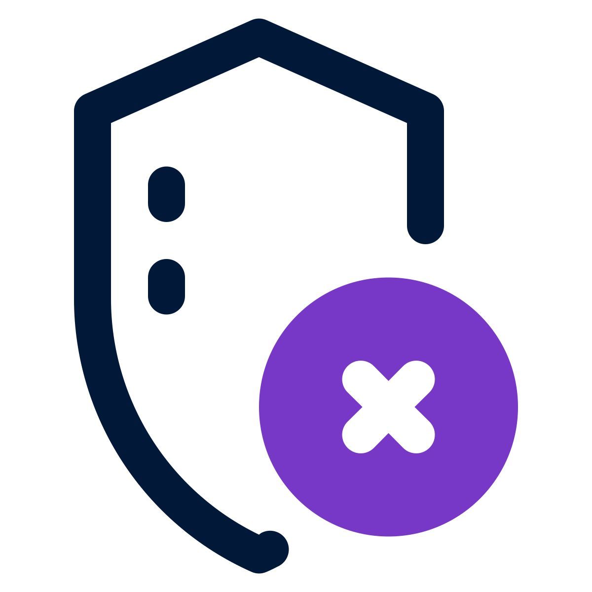 no protection icon