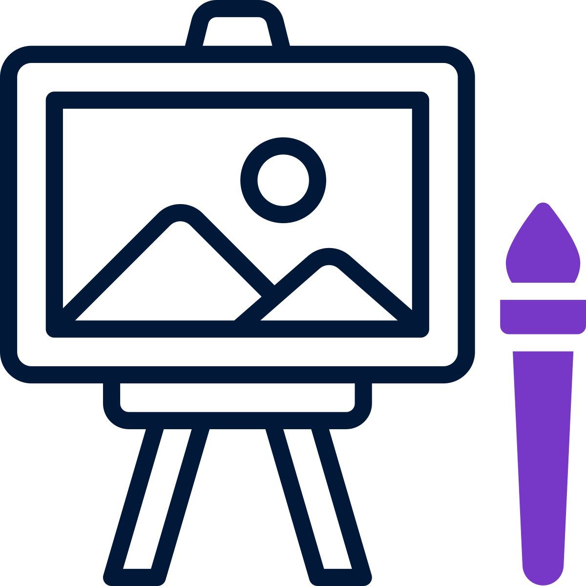 painting icon
