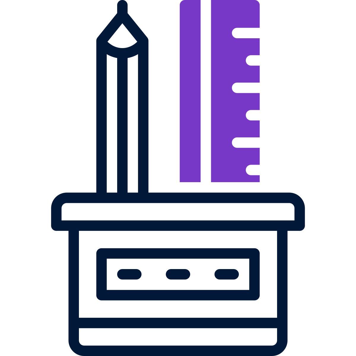 pencil case icon