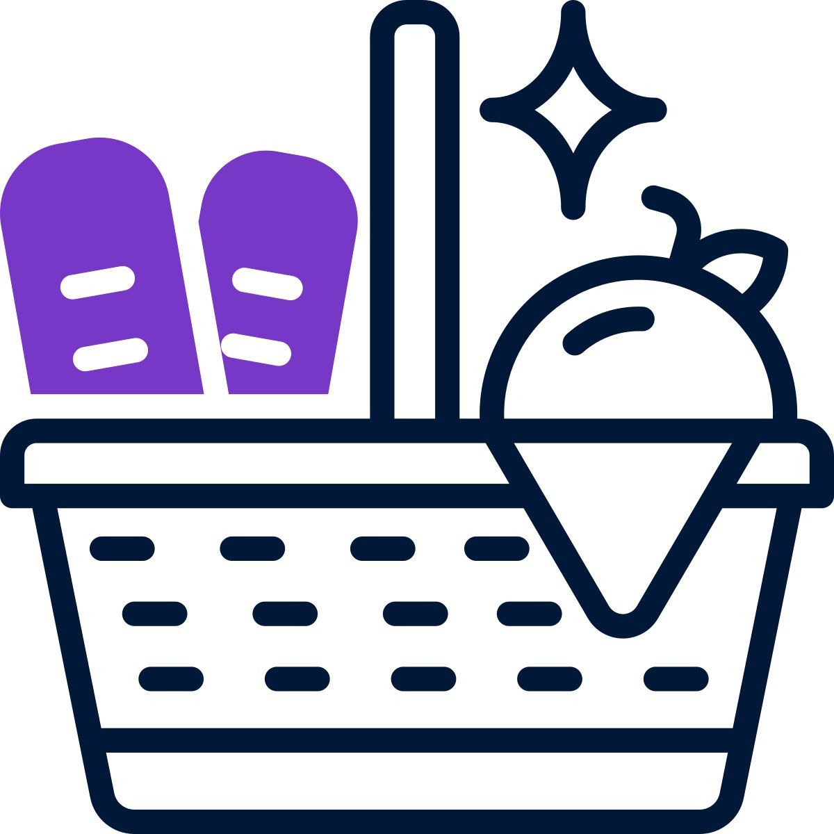 picnic basket icon