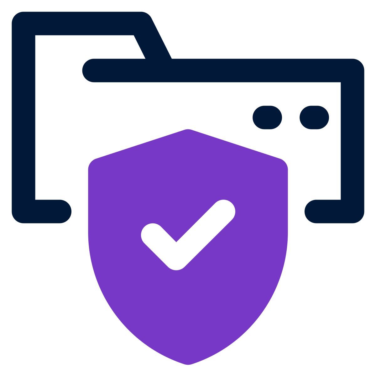 dossier de protection icon
