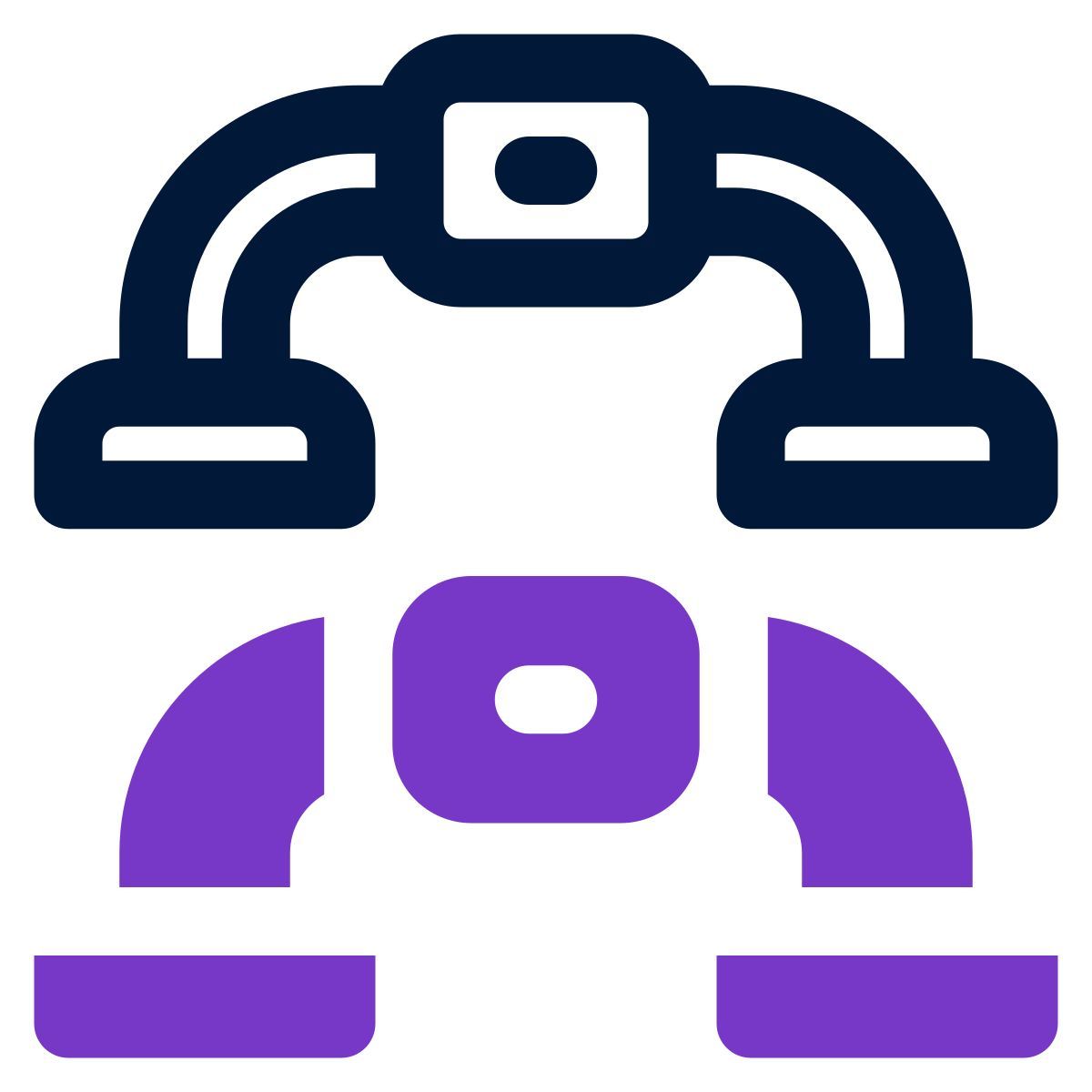 push up bar icon