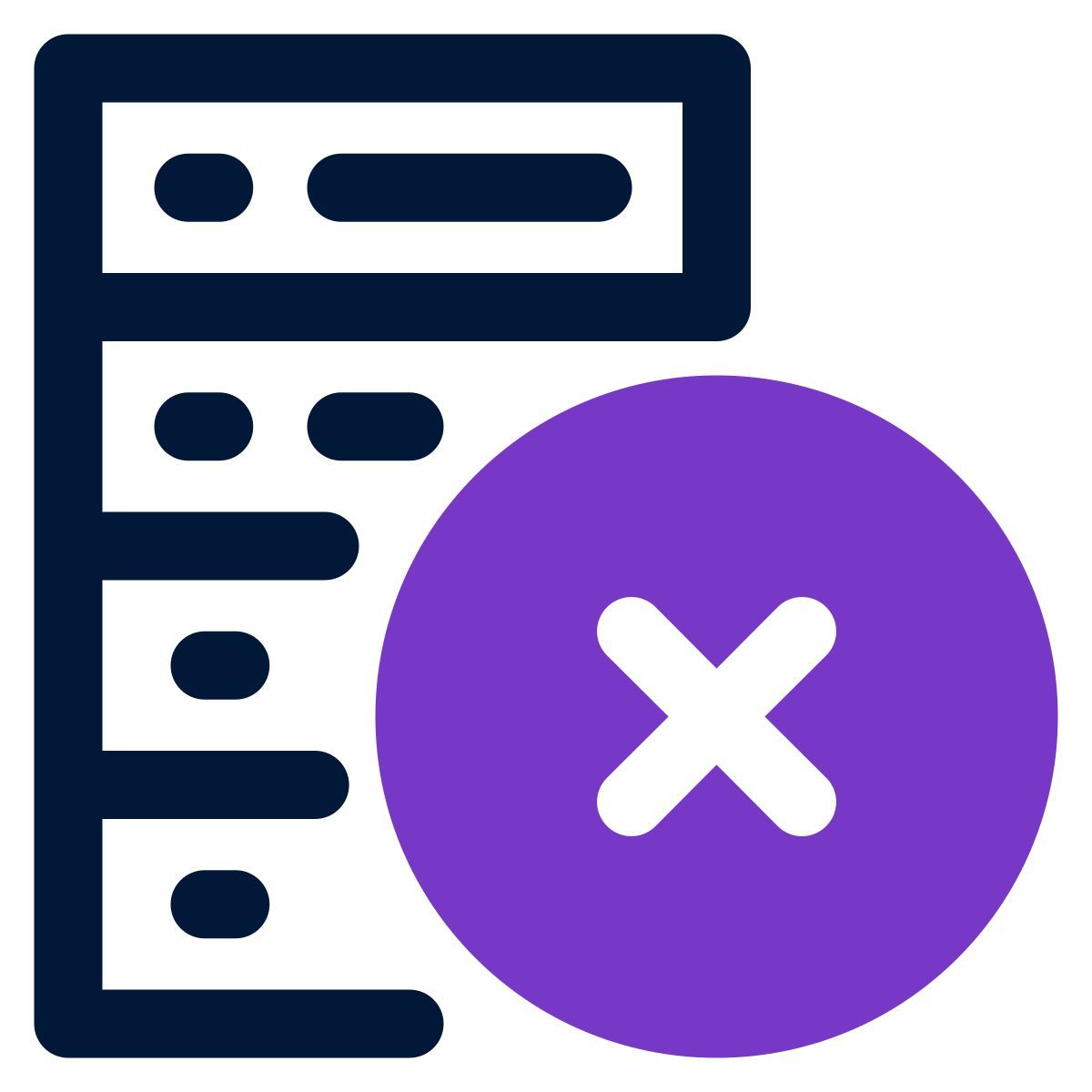 remove server icon