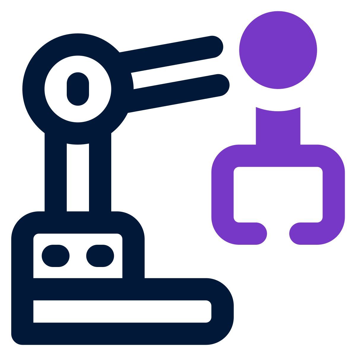 robot arm icon
