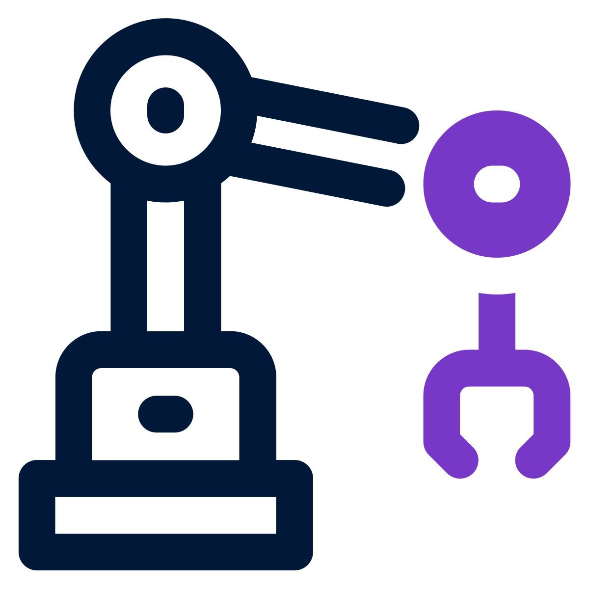 robot arm icon