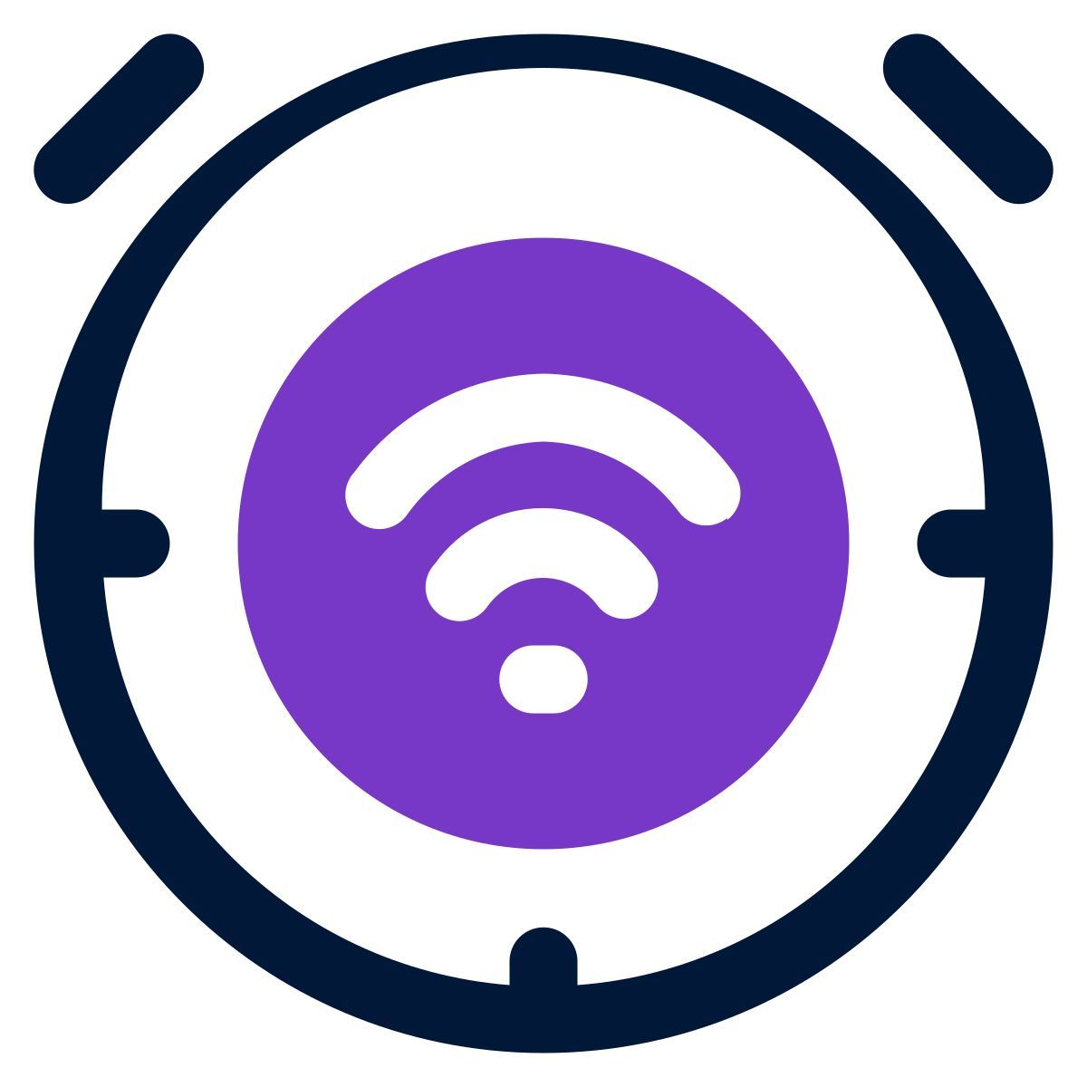 robot vacuum cleaner icon