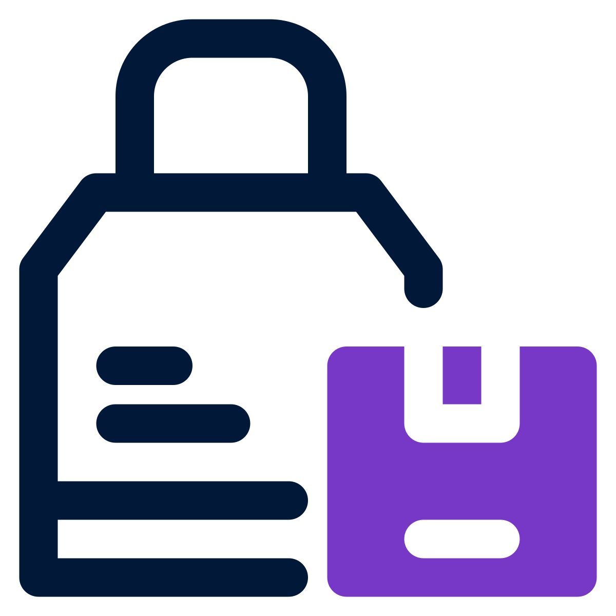 shopping bag icon