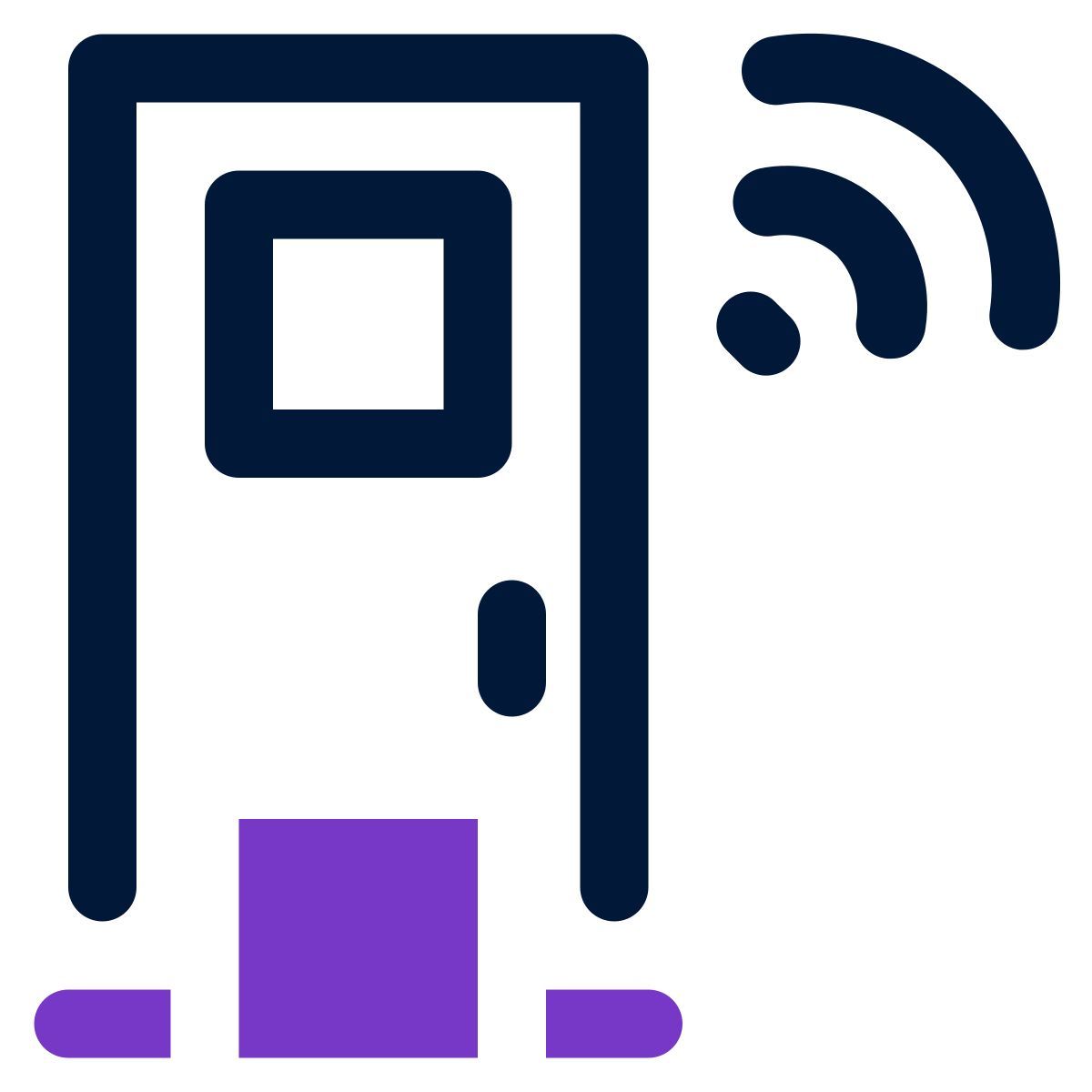 intelligente tür icon