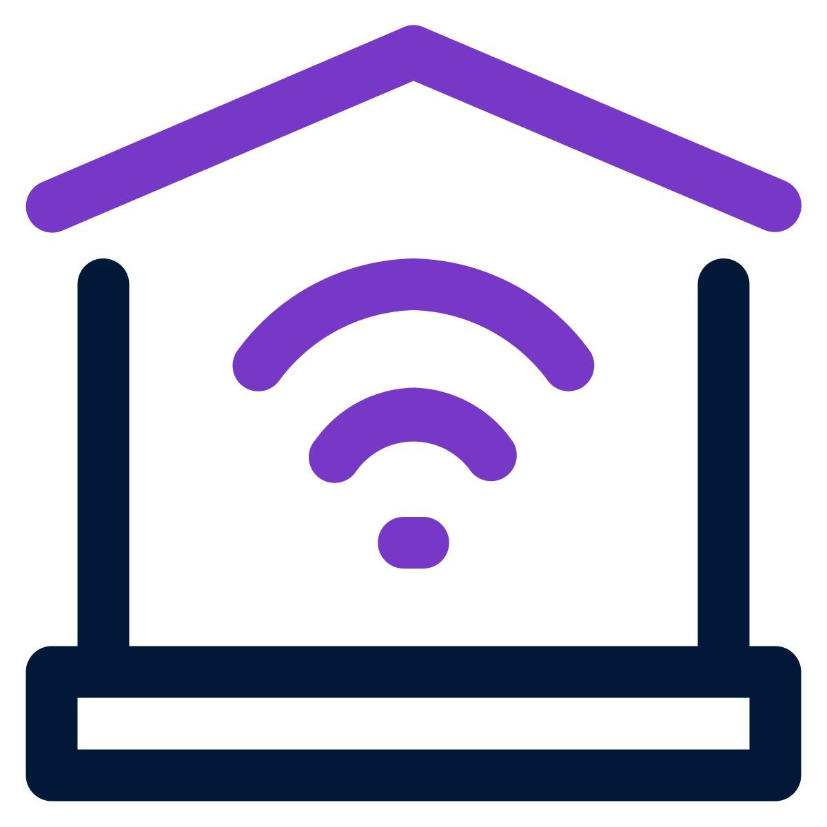 外部智能家居 智能家居设备 混合线 固体 yogi aprelliyanto icon