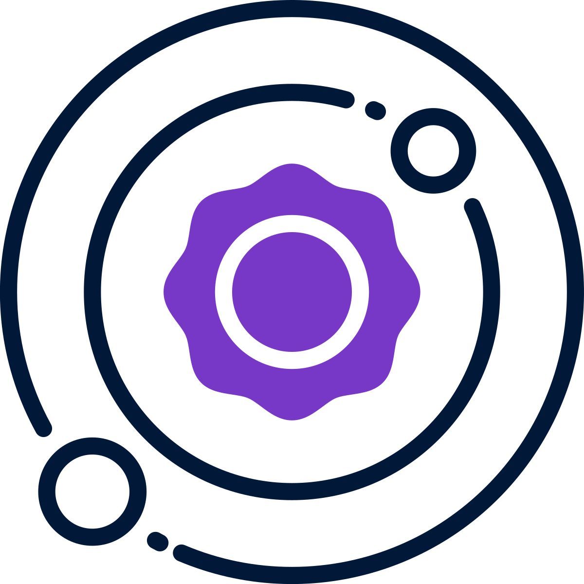 sistema solar icon