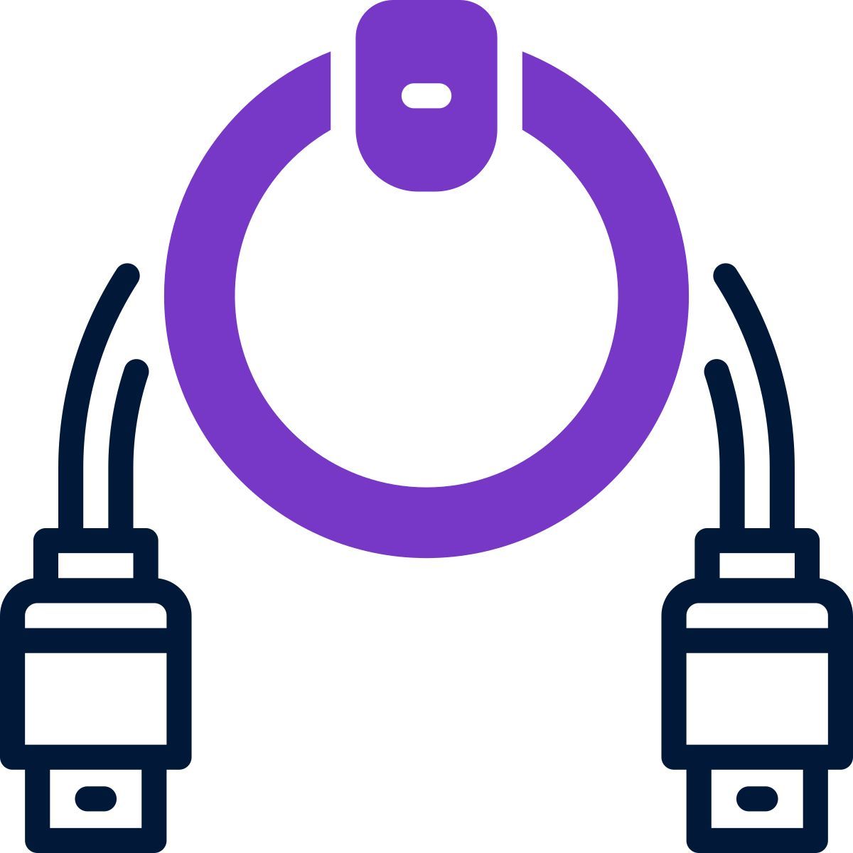 usb plug icon
