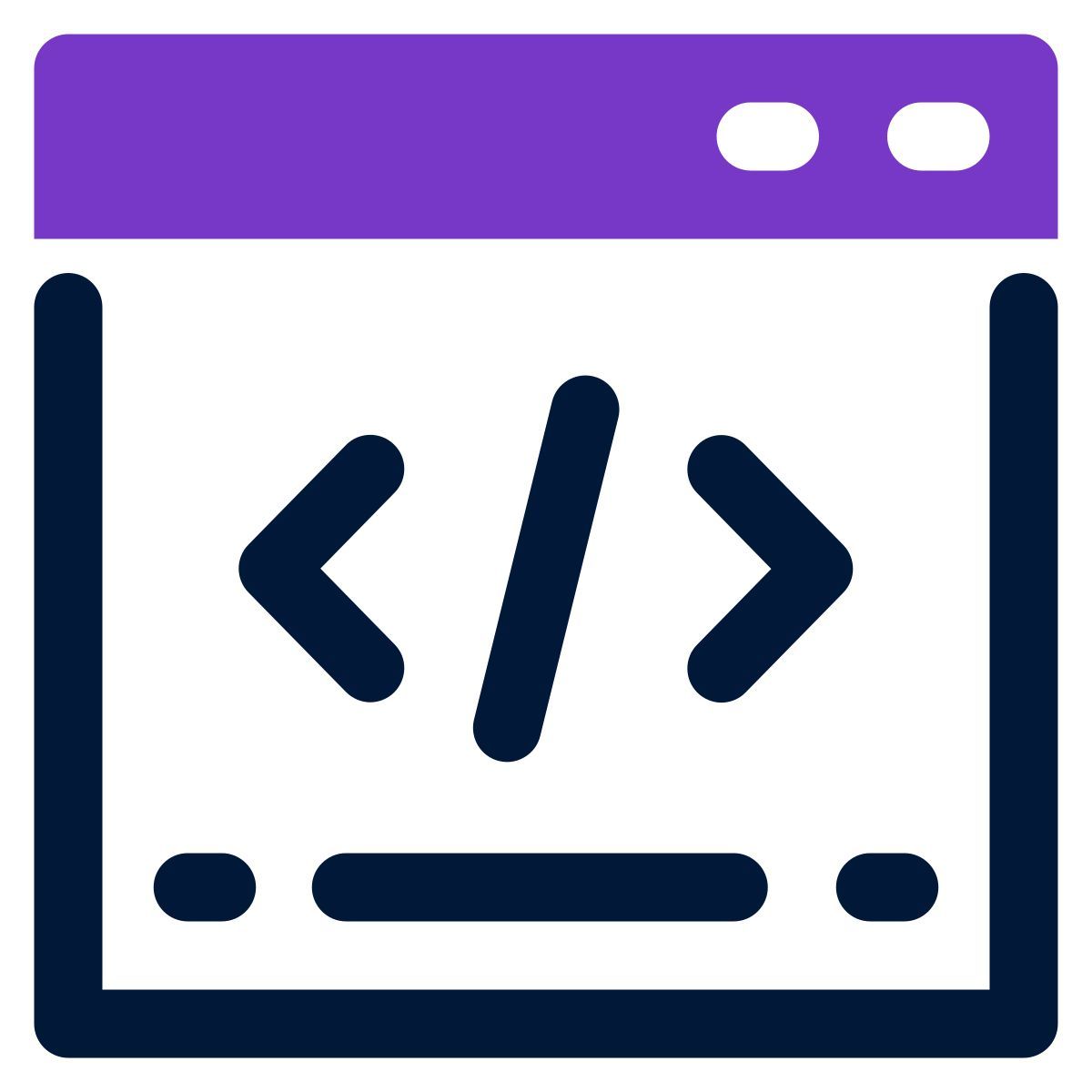 web programming icon