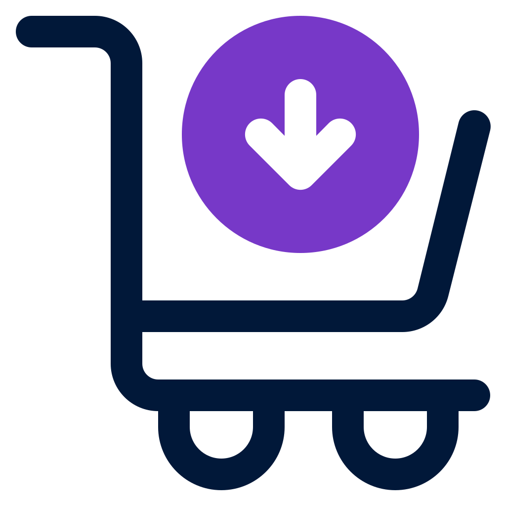 external add-cart-retail-store-mixed-line-solid-yogi-aprelliyanto icon