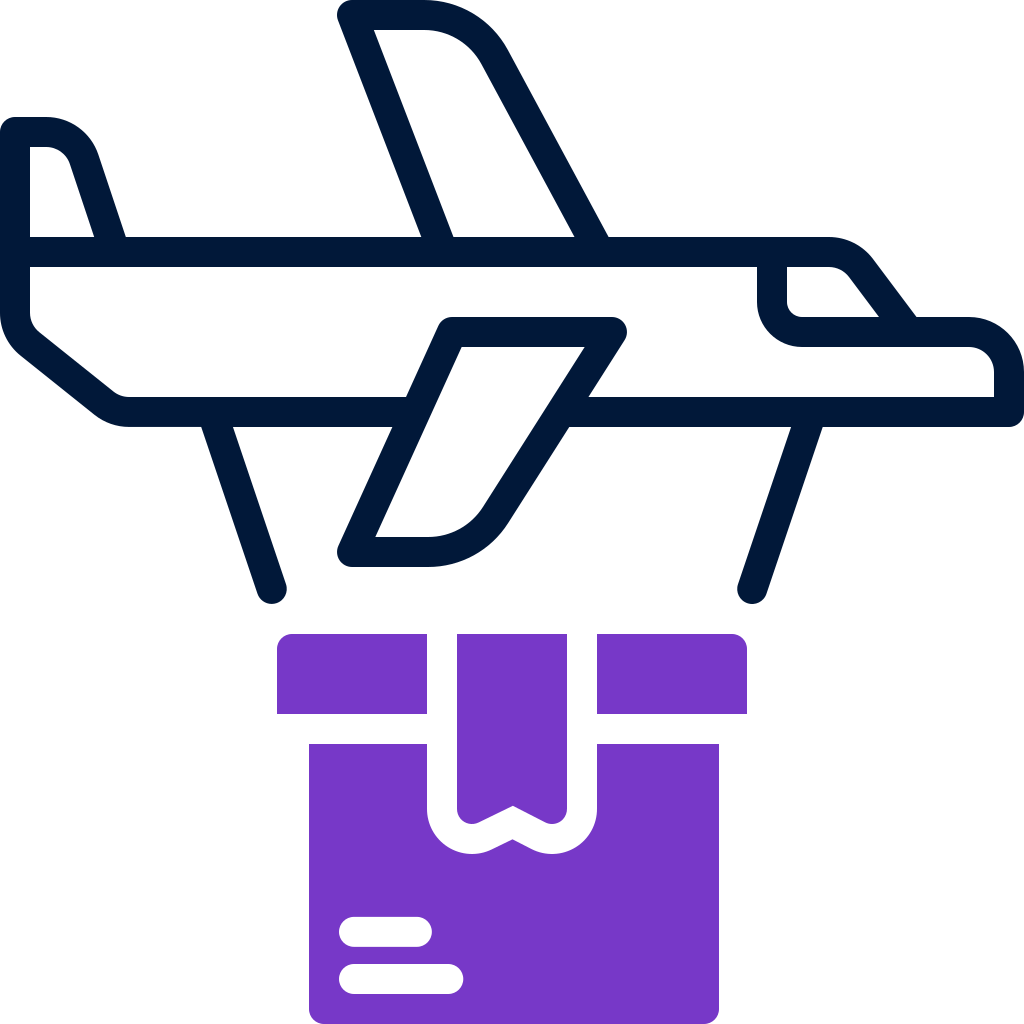 external airplane-logistic-and-delivery-mixed-line-solid-yogi-aprelliyanto icon