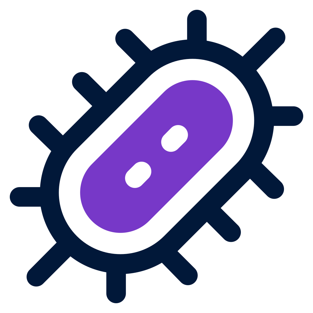external bacteria-science-mixed-line-solid-yogi-aprelliyanto icon