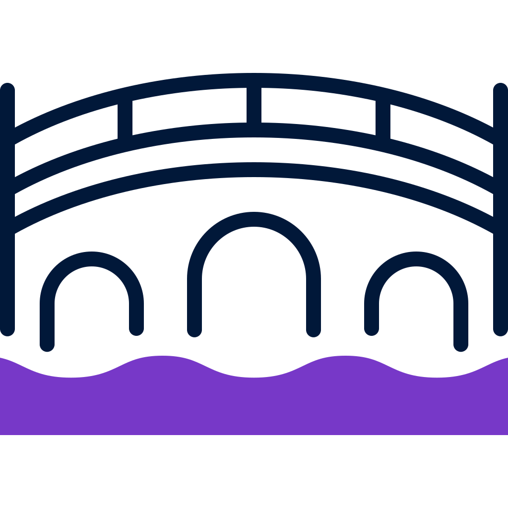 external bridge-city-element-mixed-line-solid-yogi-aprelliyanto icon