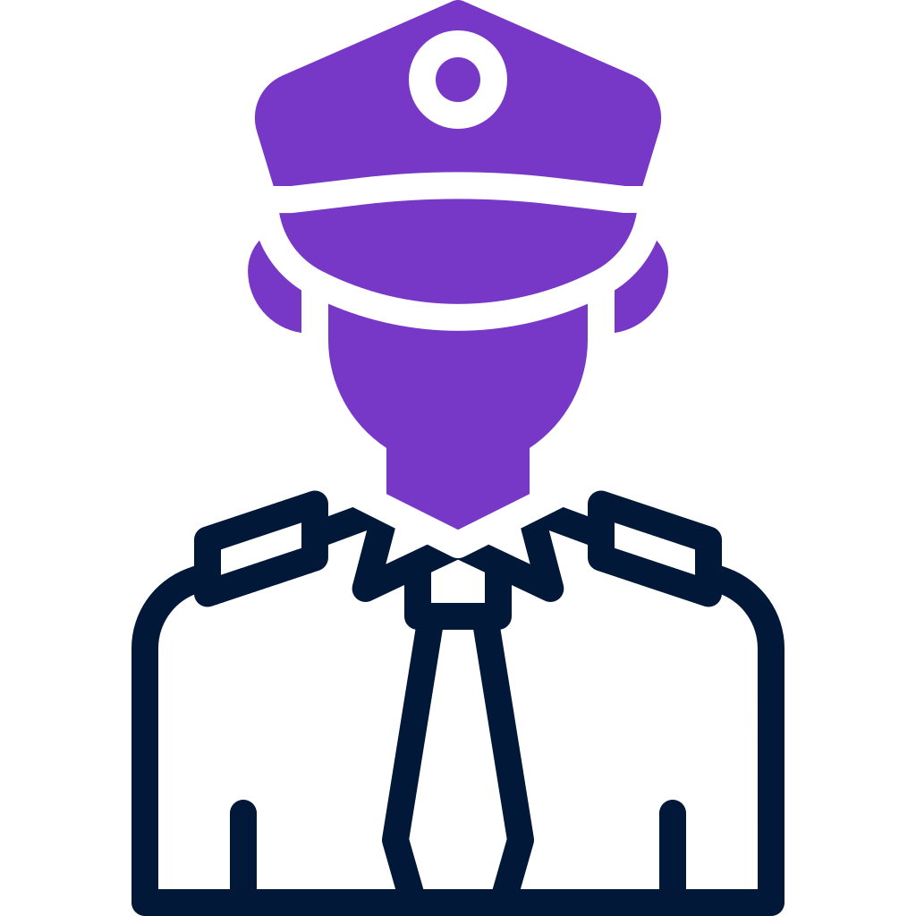 external police-law-and-justice-mixed-line-solid-yogi-aprelliyanto icon
