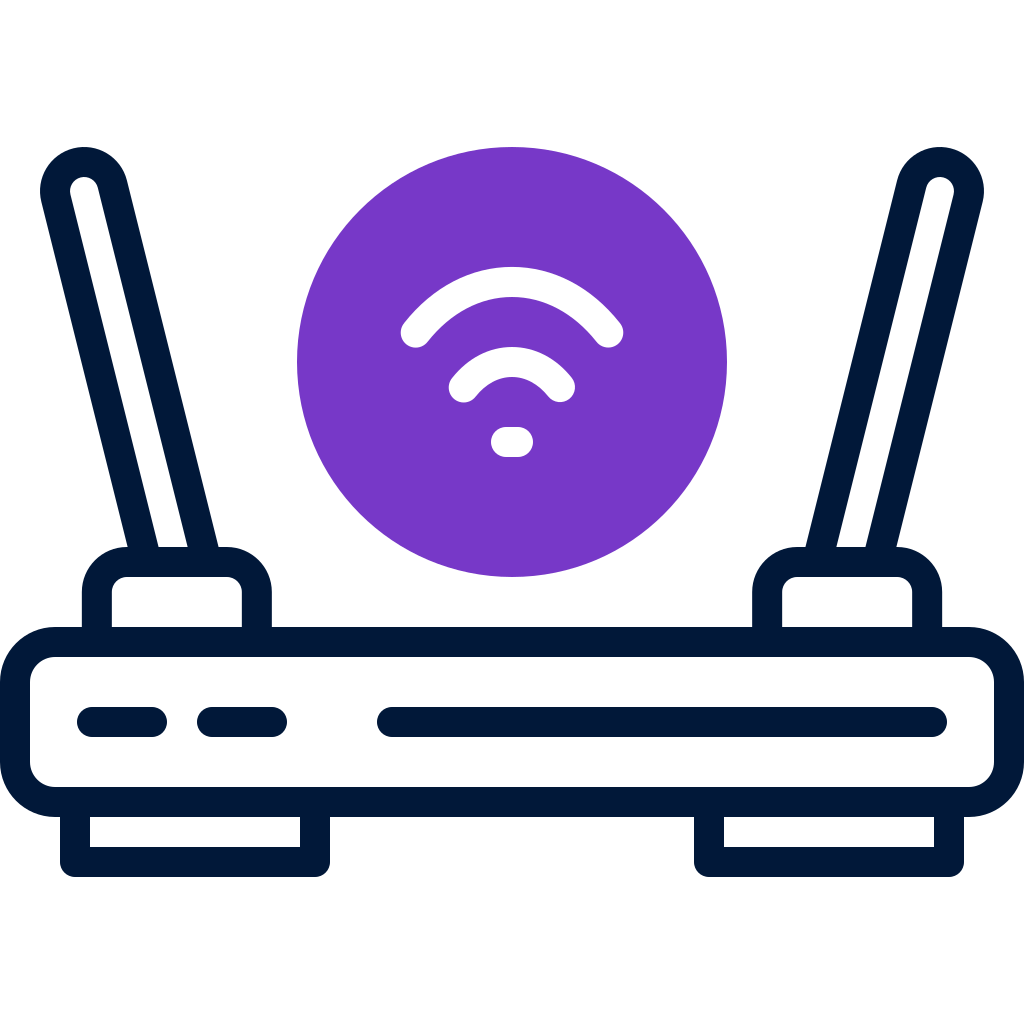 external router-online-game-mixed-line-solid-yogi-aprelliyanto icon