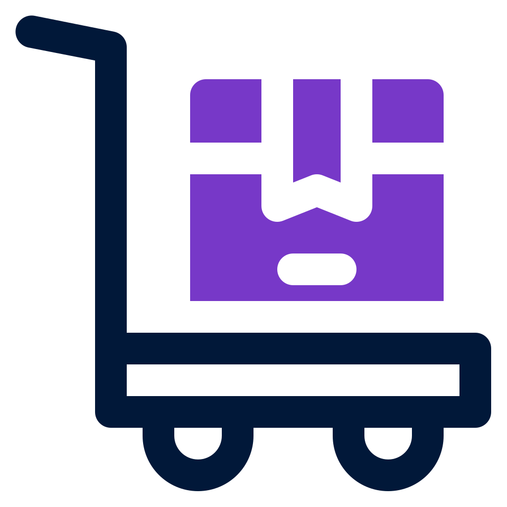 external trolley-retail-store-mixed-line-solid-yogi-aprelliyanto icon