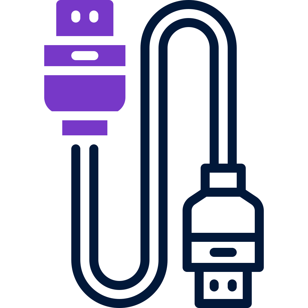 external usb-cable-computer-hardware-mixed-line-solid-yogi-aprelliyanto icon