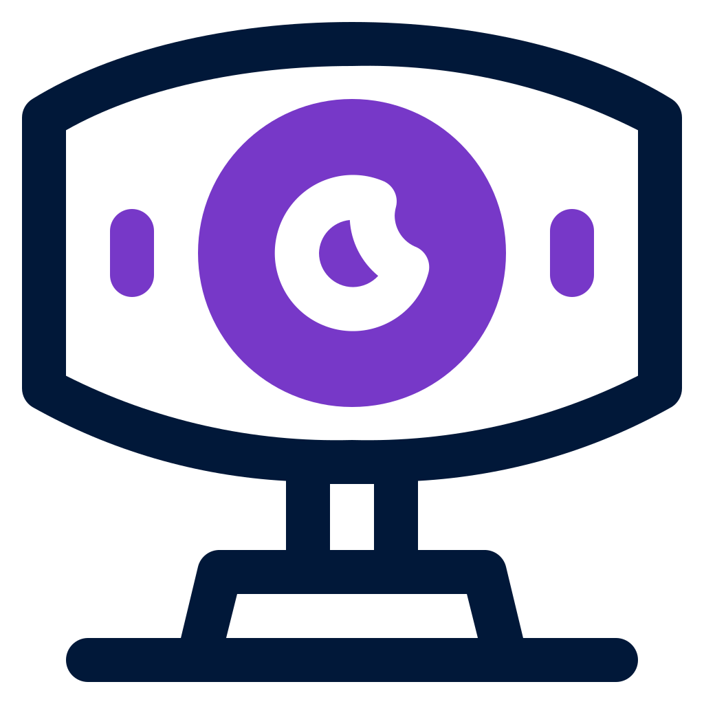 external webcam-online-courses-mixed-line-solid-yogi-aprelliyanto icon