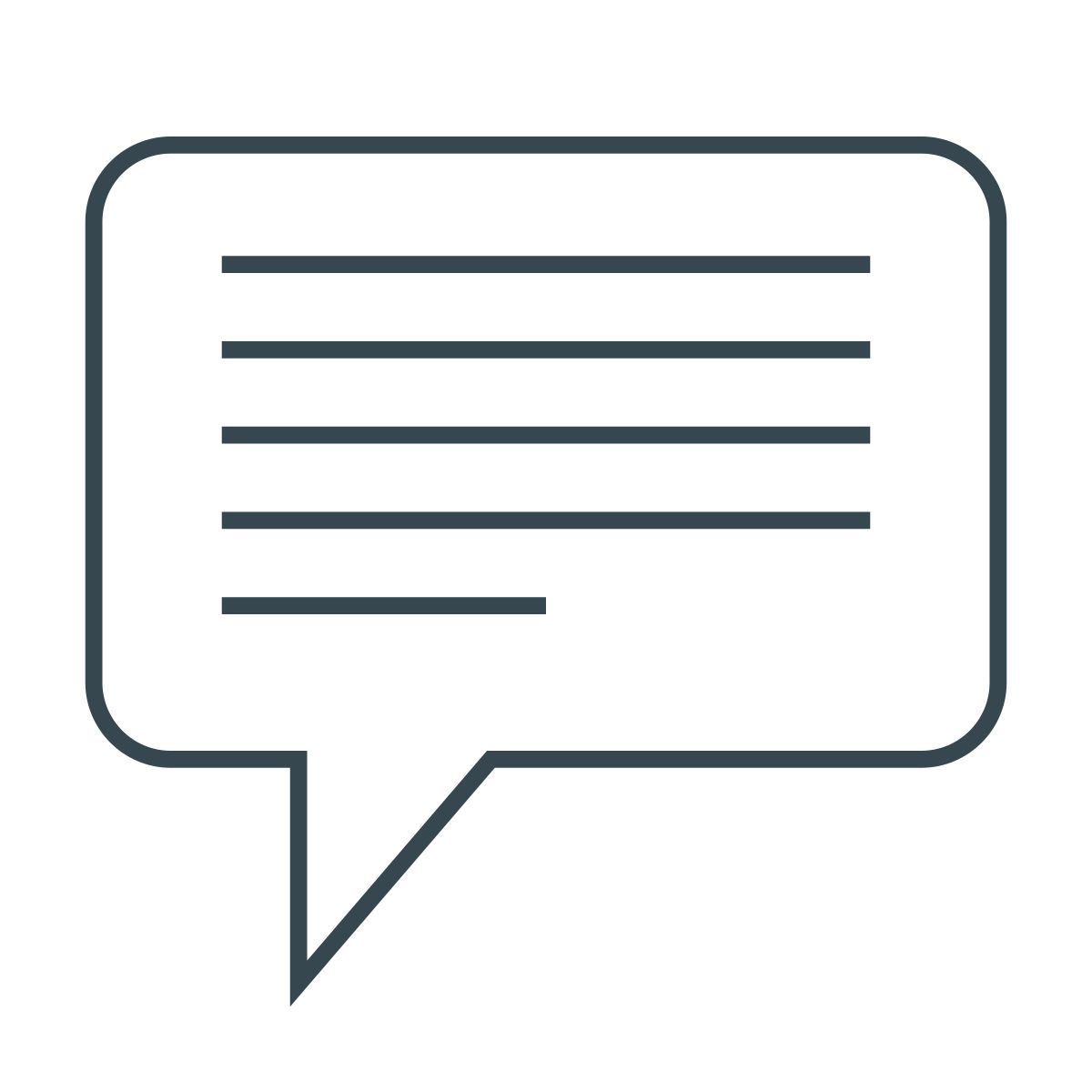 comment icon