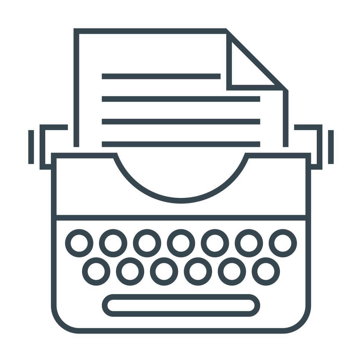 content writing icon