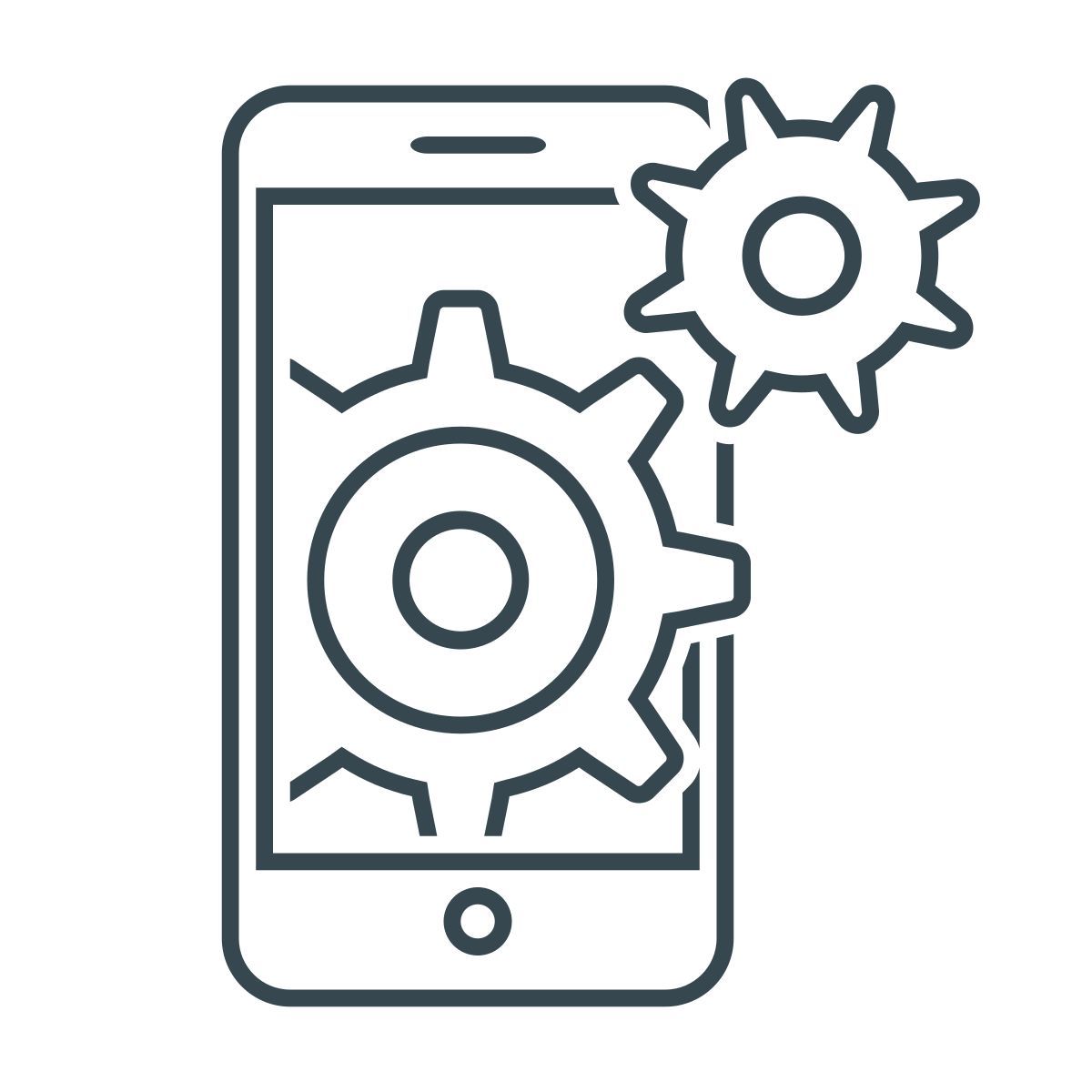 mobile seo configuration settings icon