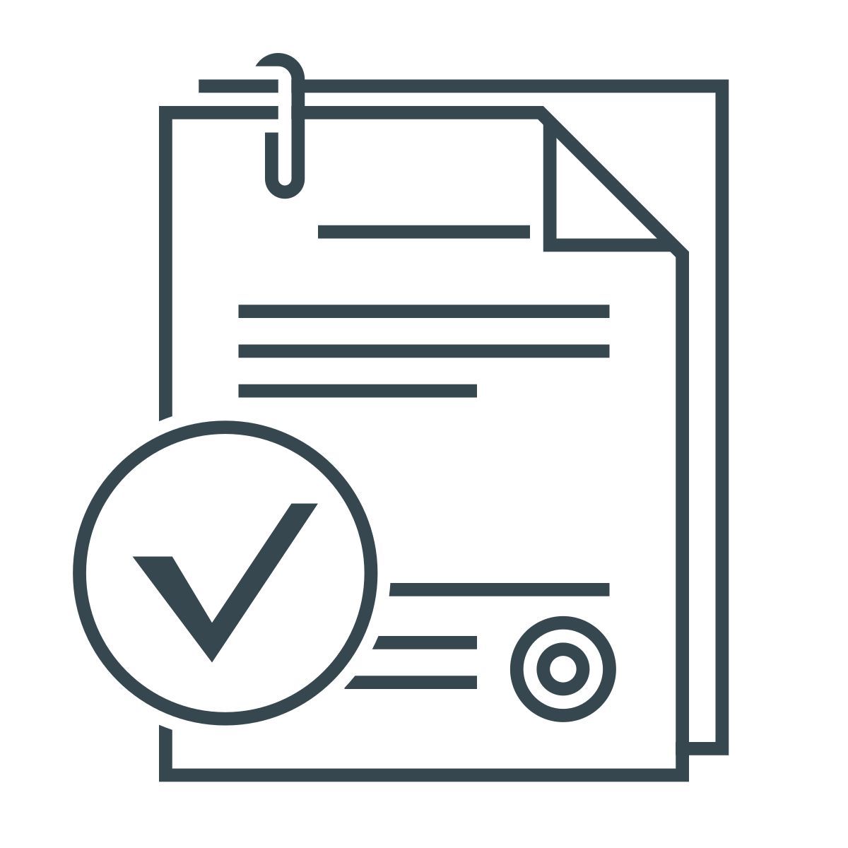 contract icon