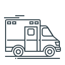 external ambulance-medical-modern-lines-kalash icon