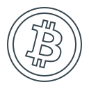 external bitcoin-currency-and-cryptocurrency-signs-modern-lines-kalash icon