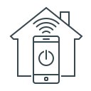 external house-smart-technologies-modern-lines-kalash icon