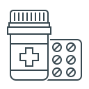 external medicament-healthcare-and-medicine-modern-lines-kalash icon