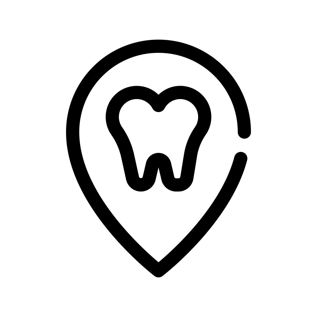 dental clinic location icon