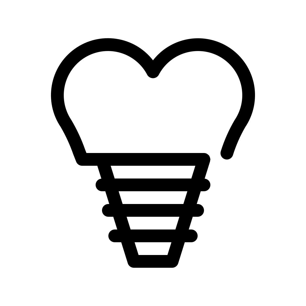 dental implant icon