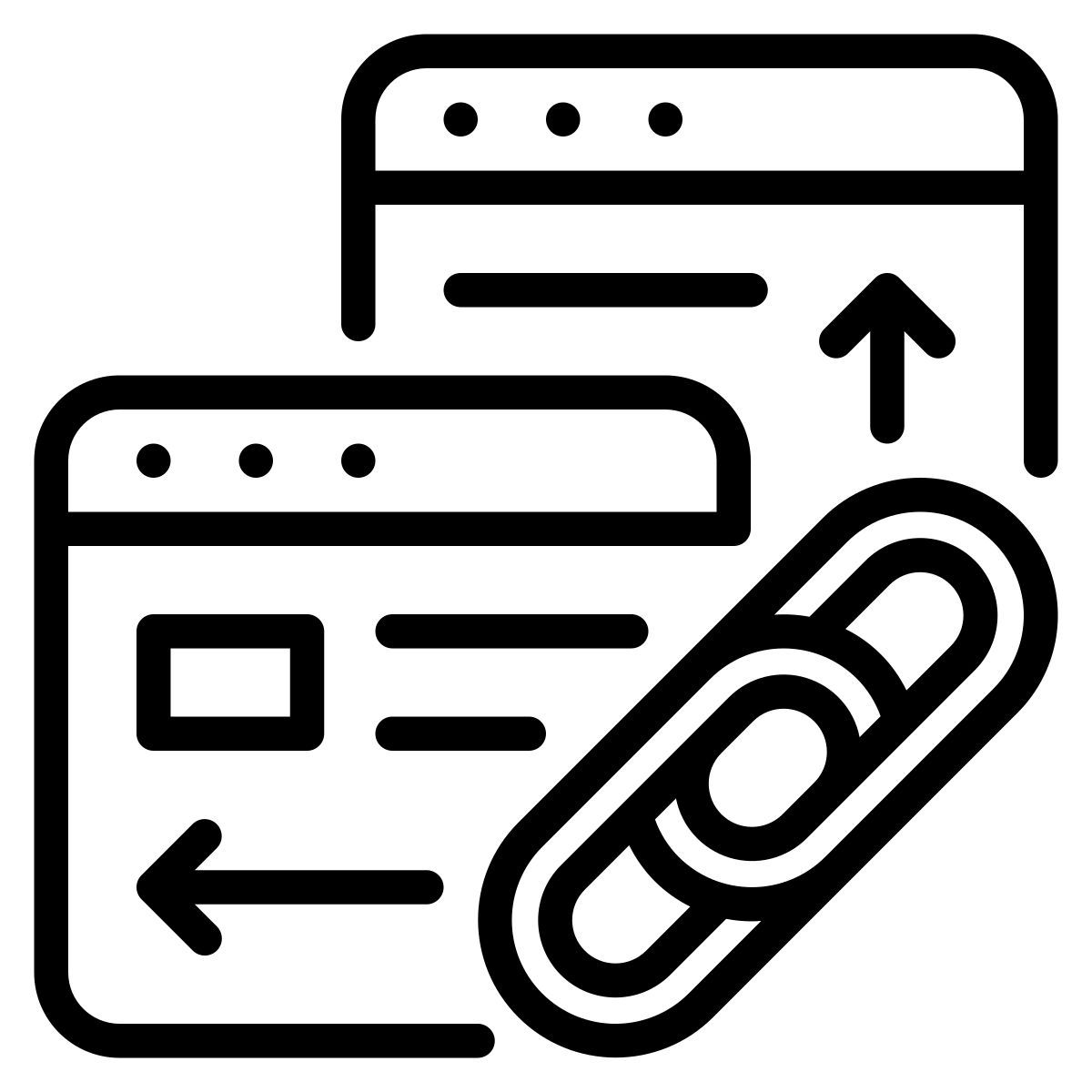 backlink icon