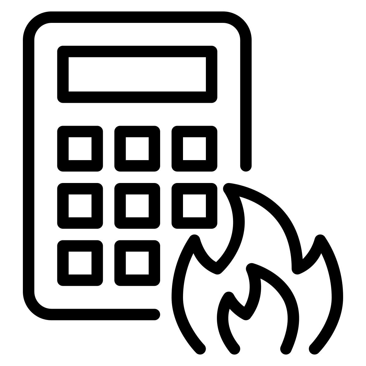 calories calculator icon