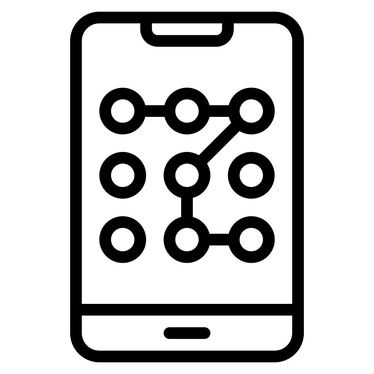 bloqueio de padrão icon