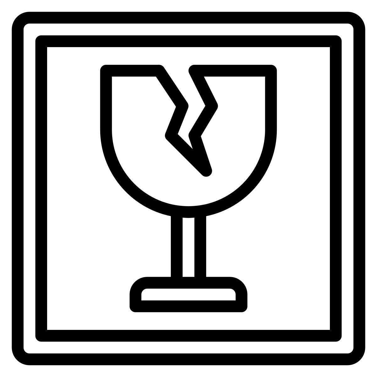 fragile icon