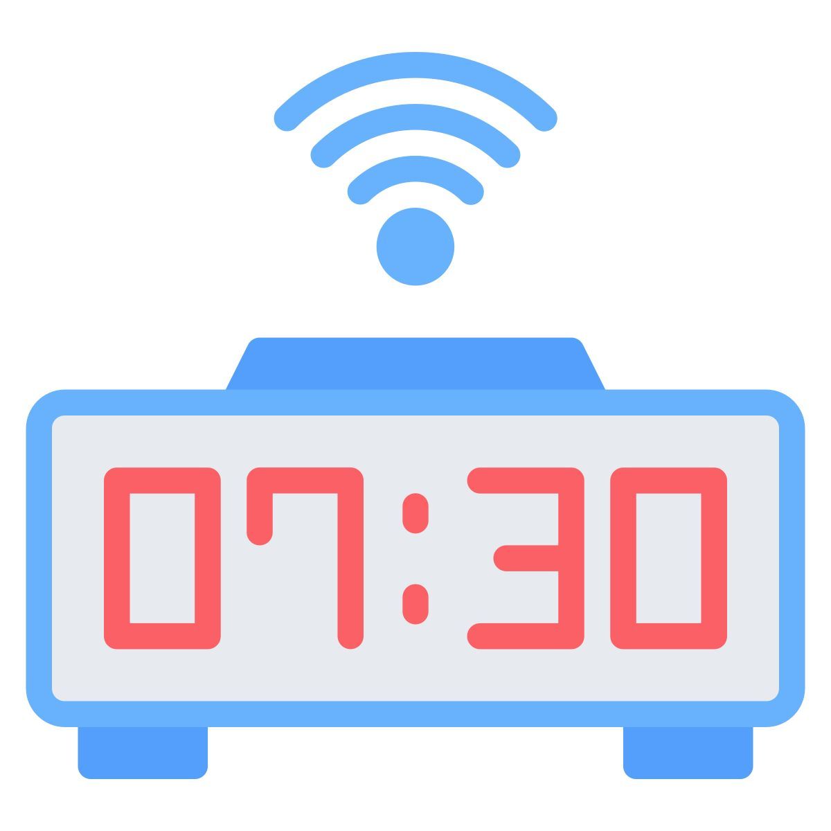digital clock icon