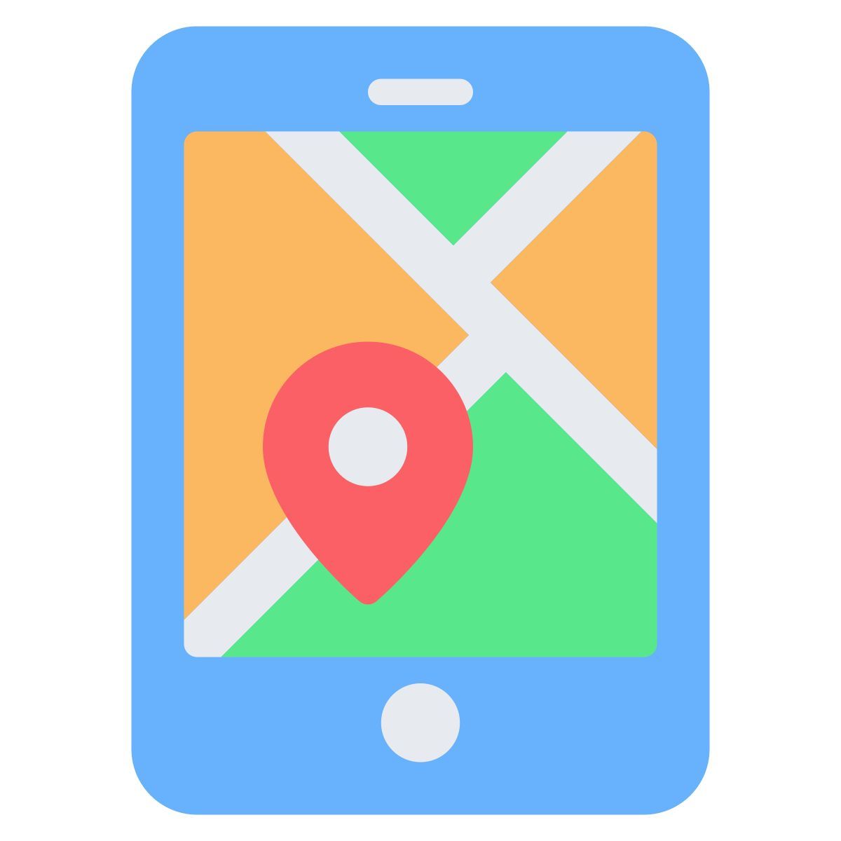 mobile map icon