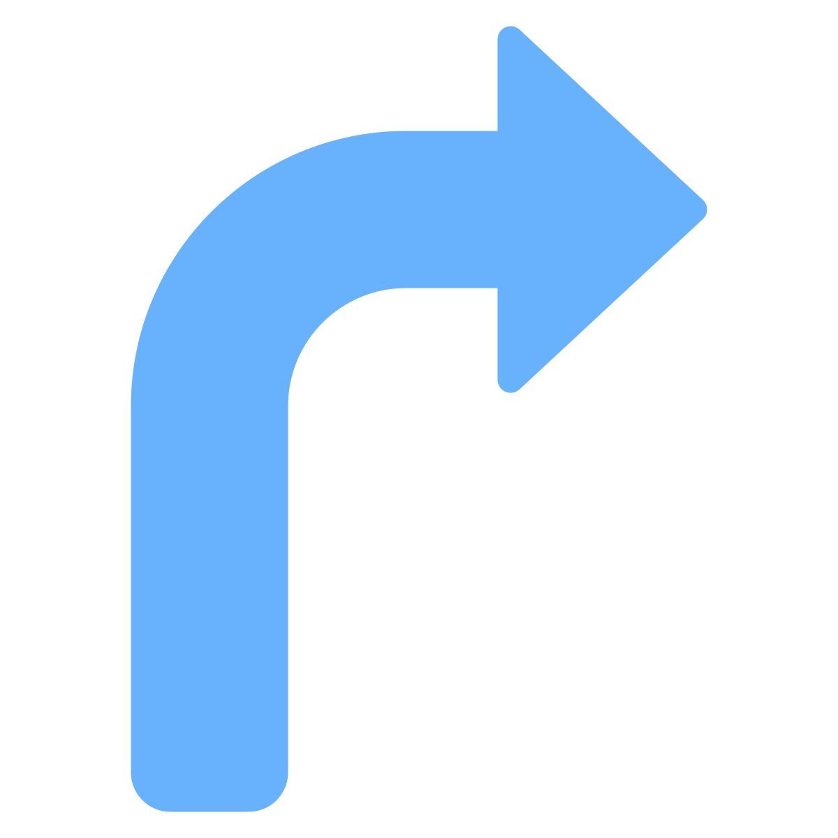 turn right icon