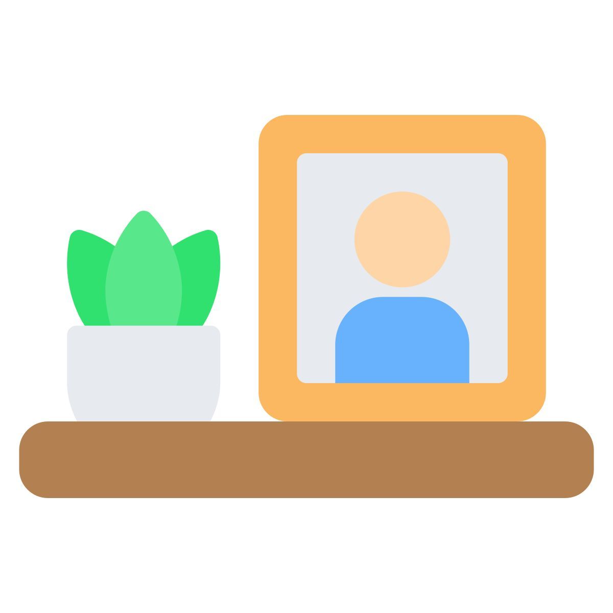 wall shelves icon