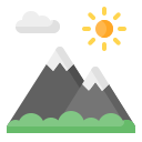 external Mountain-camping-nawicon-flat-nawicon icon